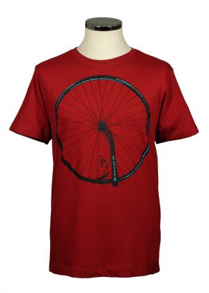 Back on your bike t shirt red
