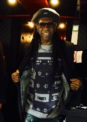 Nile Rogers tapes t shirt